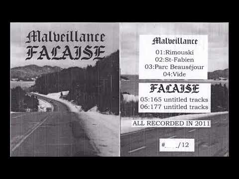 Malveillance / Falaise - 2011 - Malveillance / Falaise (Full tape, Black metal/Noisecore)