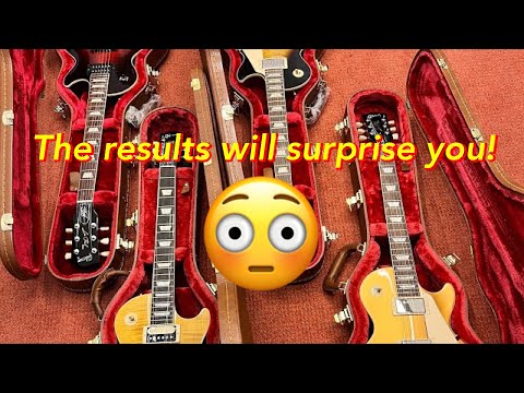 Gibson Slash Les Paul vs ‘50s Standard - how do the necks compare?