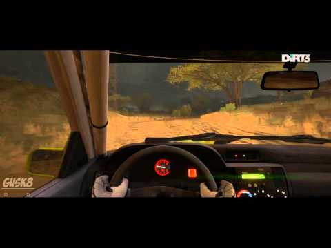 Dirt 3 - On Board Gameplay - 90's Class - Ford Escort RS Cosworth - Kenya Chumvini Rise