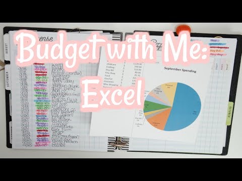 How to Use Excel To Track Expenses| Money Management | E.Michelle Video