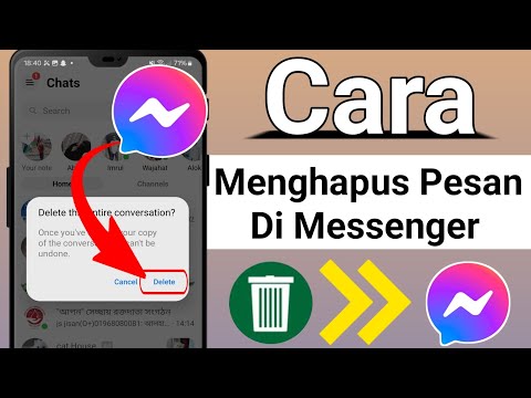 Cara Menghapus Pesan Di Messenger (2024) ||  Hapus Pesan di Messenger |