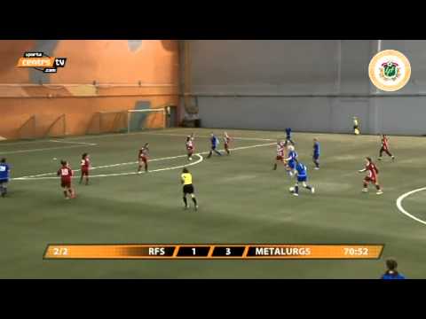 2012.11.25. RFS - SK LIEPĀJAS METALURGS (1:3) Sieviešu čempionāts