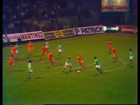 ASSE 1-0 Laval - Quarter-final first leg of the 1981-1982 Coupe de France