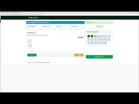 Online Exams video thumbnail