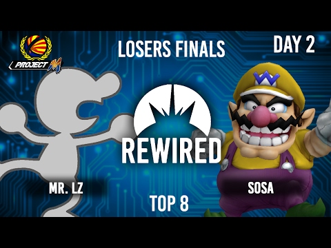 Rewired 2016 Losers Finals: ROA|Mr.Lz (GnW) vs R3|Sosa (Wario)