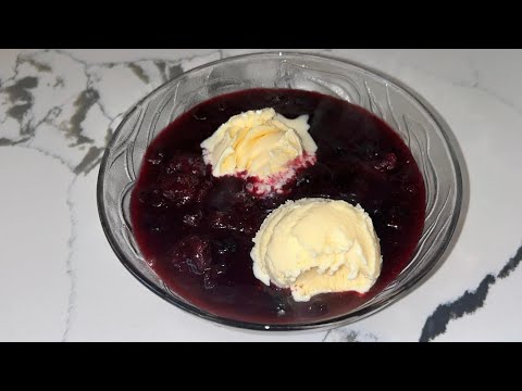 Pierogi z jagodami - Przepis na pierogi z jagodami z południa - Domowe przysmaki Ellen 🫐🍨