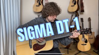 Video thumbnail for Акустическая гитара SIGMA DT-1 by Владимир Лесняк