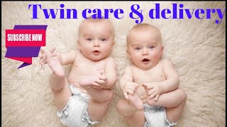Twin pregnancy care & delivery | monochorionic diamniotic | dichorionic diamniotic