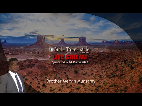 2021-0314PM - Brother Mervin Munsamy - The Journey From Defamation To Manifestation