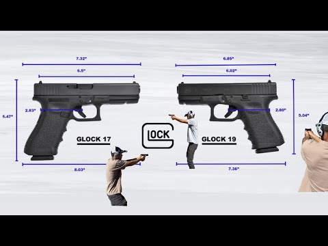 Best Glock! Glock 17 vs Glock 19 vs Glock45