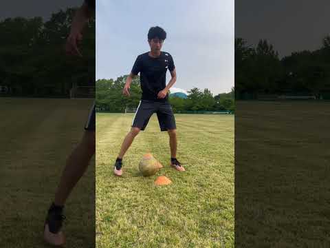 フルバージョンはTikTokで見てね！#しゃまちゅーぶ #サッカー自主練