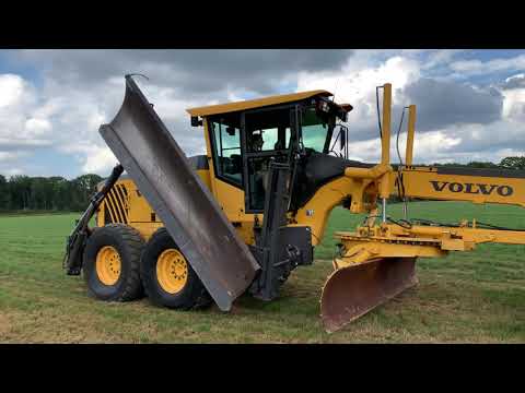 Top condition motor grader with extra snow blade! Volvo G960 (Refnr. BM3283)