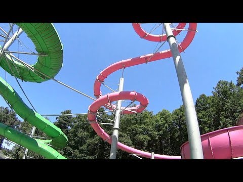 Adrenalin Csúszdapark in Hungary (Classic House Music Clip!)