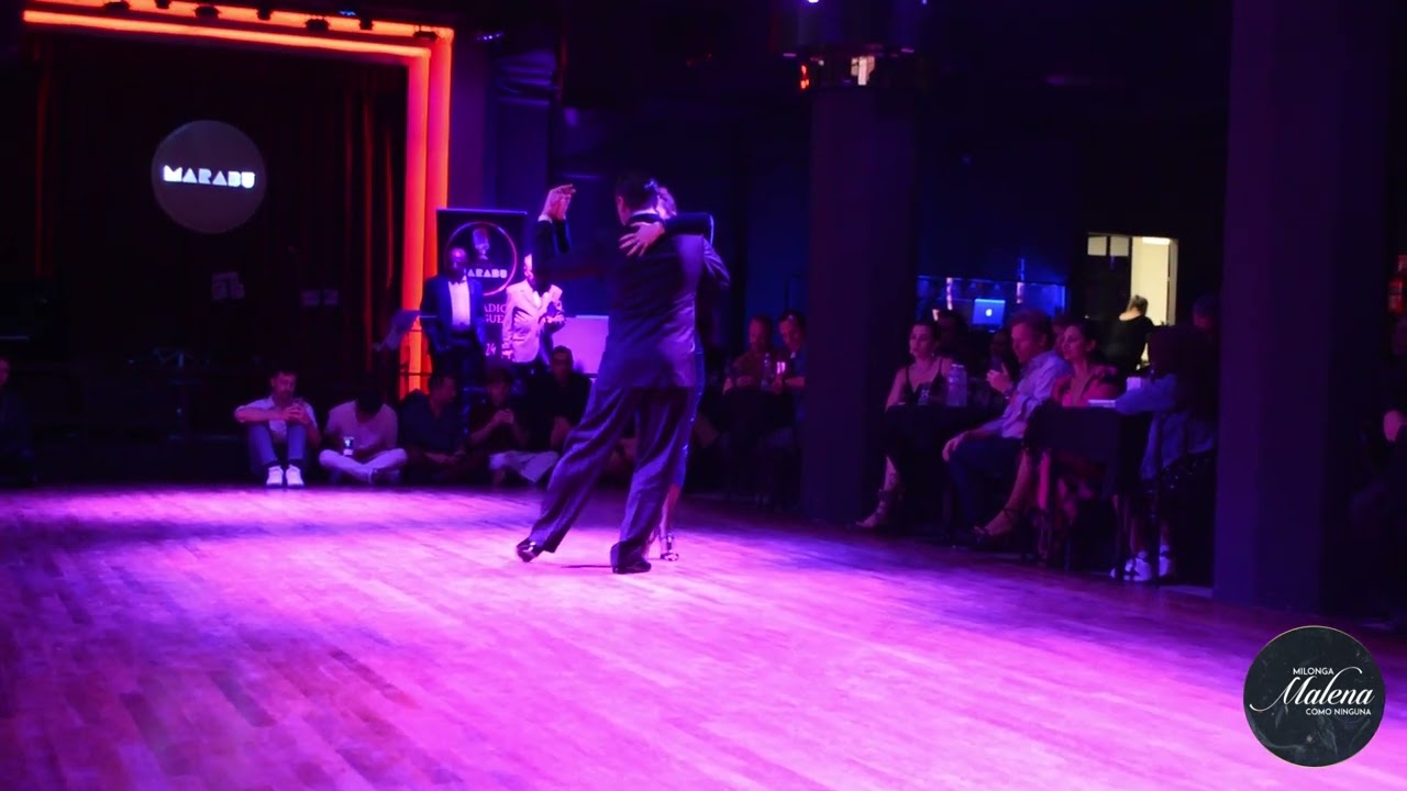 Sergey Kurkatov & Kseniya Rubina en Milonga Malena "COMO NINGUNA!! 1/3