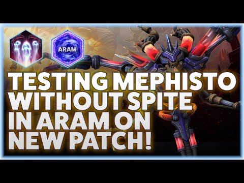 Mephisto Consume Souls - TESTING MEPHISTO WITHOUT SPITE IN ARAM ON NEW PATCH! - B2GM Season 3 2024