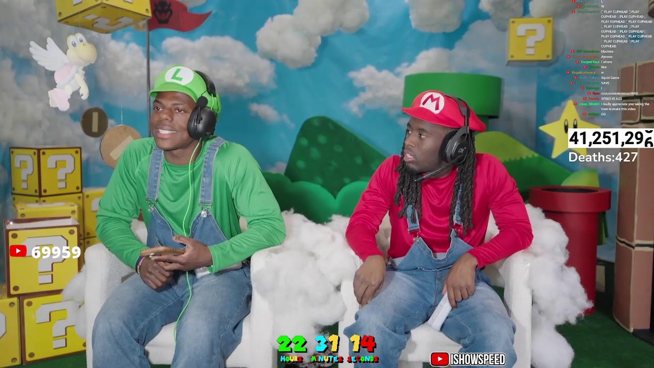 not ending until we beat Super Mario Bros 🍄 pt 2 ft. Kai Cenat