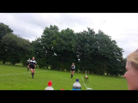 Faustball Bundesliga TSV Schülp - TV Brettorf Spielszenen 3 Satz Feld 2016