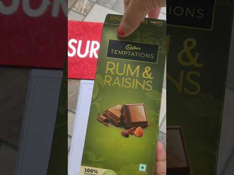 Cadbury Temptation ||Rum & Raisins#ytshorts #cadbury #chocolate#rum&raisins