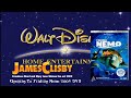 Opening To Finding Nemo 2004 DVD