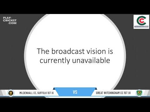 East Anglian Premier CL - Premier League - Mildenhall CC 1st XI v Great Witchingham CC 1st XI