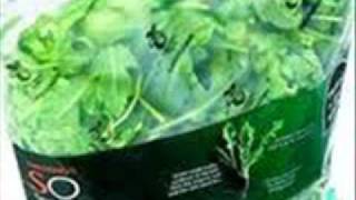 The Sound of crumpling a Salad Bag