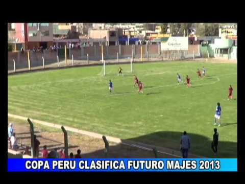 CLUBB FUTURO MAJES CLASIFICO ANTE CHURUNGA 2013  EL PEDREGAL AREQUIPA PERU