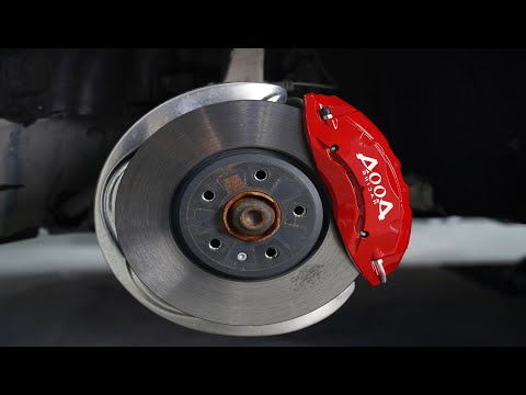 AOOA Brake Caliper Covers for Audi A4