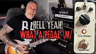 Video thumbnail for KLON CLONE | Sonicake TRIO RIDER | What a Pedal \m/ by Euge Valovirta