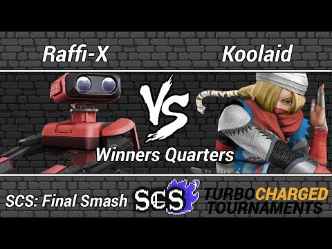 SCS: Final Smash Wii U Singles (Winners Quarters) - Raffi-X (R.O.B.) vs. Koolaid (Sheik)