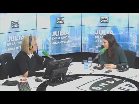 EN DIRECTO: Julia Otero entrevista a Irene Montero en Julia en la onda