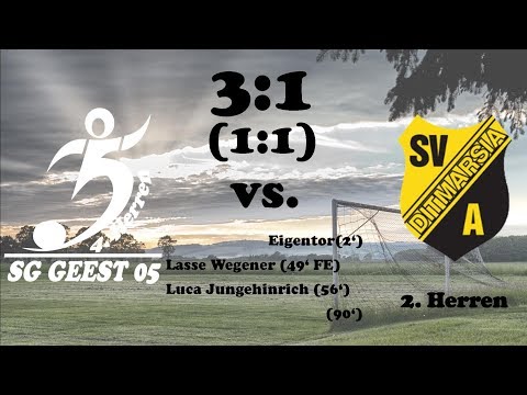 Highlights SG Geest 05 IV vs. Ditmarsia Albersdorf II - 3:2 (1:1) - 01.10.2017