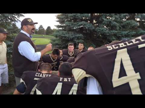 Bay City Western coach delivers rile-em-up pregame speech
