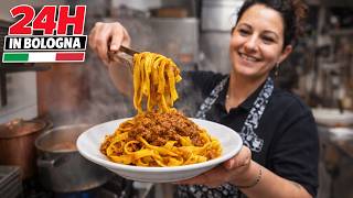 24H of ITALIAN FOOD in Bologna – From Pasta to Meatballs