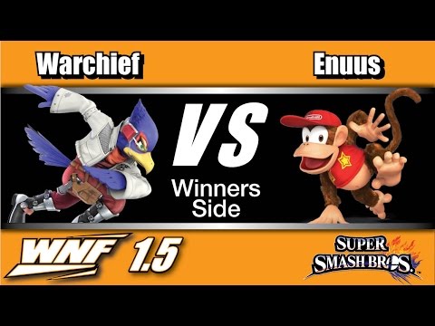 WNF 1.5 - 2GG | WarChief (Falco) Vs. enuus (Diddy Kong) Winners Side - Smash Wii U