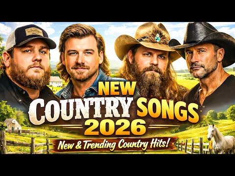 New Country Songs 2026🤠New & Trending Country Hits by Luke Combs, Morgan Wallen, Chris Stapleton