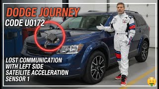 U0172 DODGE JOURNEY DIAGNOSIS & REPAIR | Airbag Light On? Lost Comms with Left Side Sensor