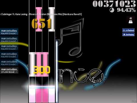 [osu!] Clubringer ft. Kate Lesing - Rivers of Avalon (Nightcore Mix) (marcostudios)