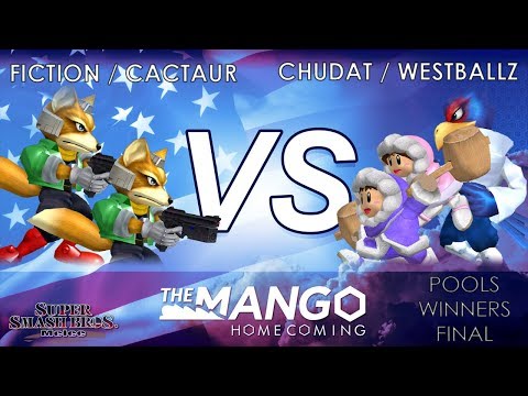 Mango Homecoming - Fiction / Cactaur (Green) VS Westballz / ChuDat (Blue) - SSBM - Pools - WFinal