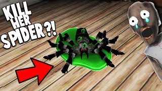 New Granny Update In Roblox Spider Attack Granny Roblox Gameplay Free Online Games - granny roblox spider