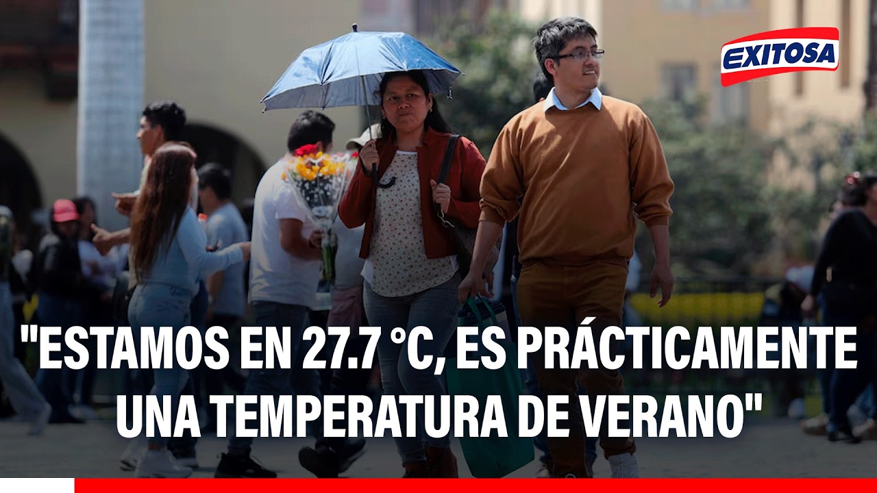 🔴🔵 El Niño eleva las temperaturas en pleno invierno 2026: "Estamos en 27.7 °C"