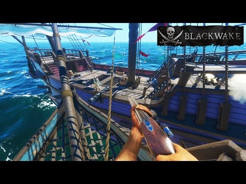 Blackwake RAMMING SPEED!  Epic Pirate Ship Battle - Let's Play Blackwake Gameplay