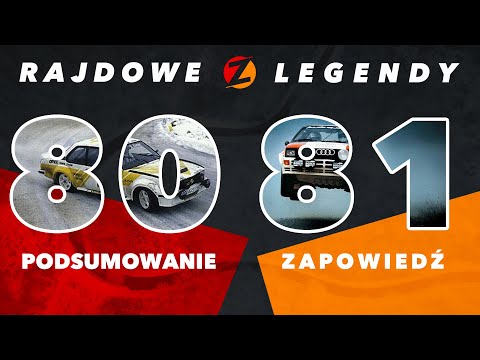 Analiza sezonu 1980 w WRC, oraz nowości z roku 1981: Audi, Renault, Mitsubishi. | RAJDOWE LEGENDY