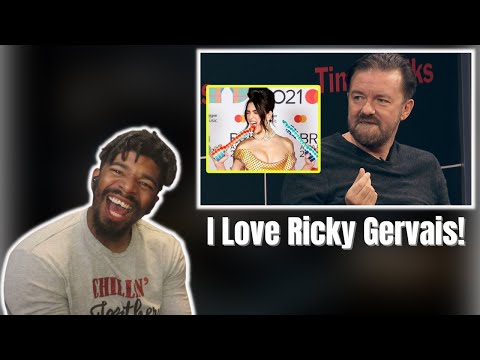 AMERICAN REACTS TO Ricky Gervais Jokes That Would Get You Fired in 10 Seconds