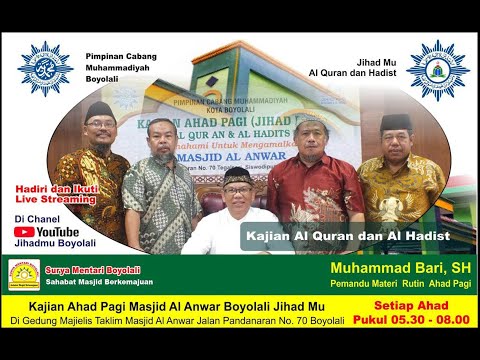 25 Desember 2022 Jihad Pagi Mu Masjid Al Anwar Kajian Ahad by Surya Mentari boyolali