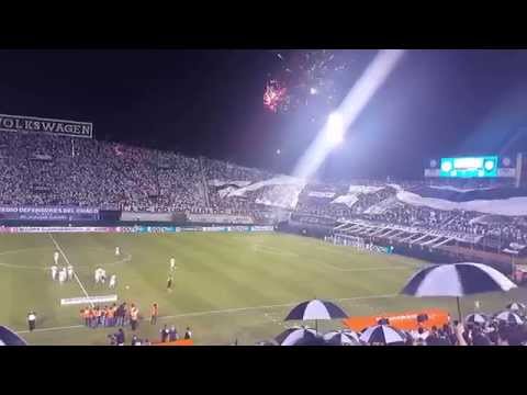 "Recibimiento Hinchada de Olimpia Vs Huachipato Copa Sudamericana - 12/08/2015" Barra: La Barra 79 • Club: Olimpia • País: Paraguay