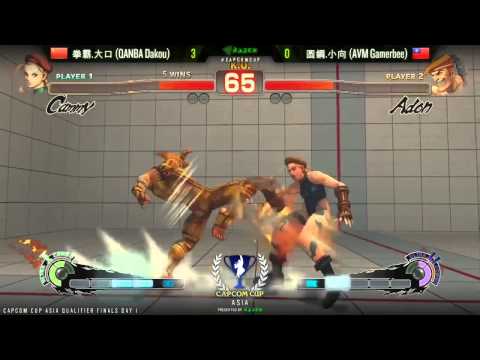 Gamerbee vs Dakou - Capcom Cup Asia Finals - FT7 Round Robin