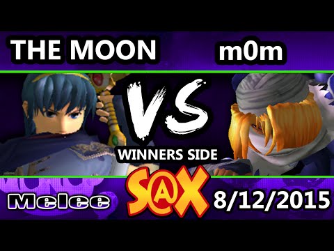 S@X - m0m (Sheik) Vs. CT | The Moon (Marth) SSBM Tournament - Smash Melee