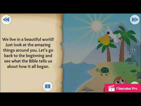 God Creation, Genesis 1:1 In the beginning God create heaven and the earth.❤️ Bible lesson for kids