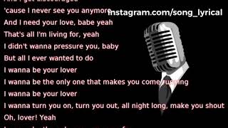 I wanna be your lover   Prince   Lyrics   fine song