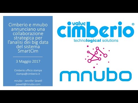 Cimberio e mnubo annunciano una collaborazione strategica